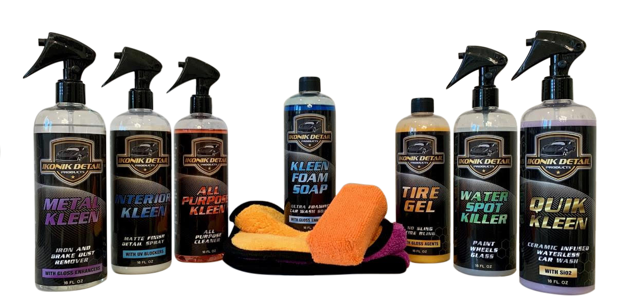 Kleen Master Detailing Kit Ikonik Detail Products Ikonik Detailing